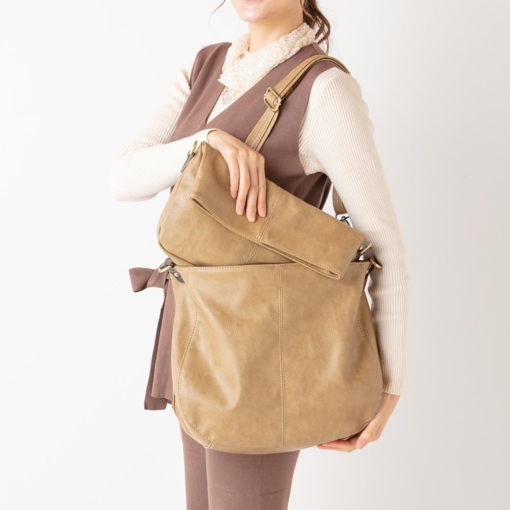 zucchero ズッケロ バッグインバッグ 49606 バッグ 3WAY ショルダーバッグ ポーチ レディース 2way 軽量 持