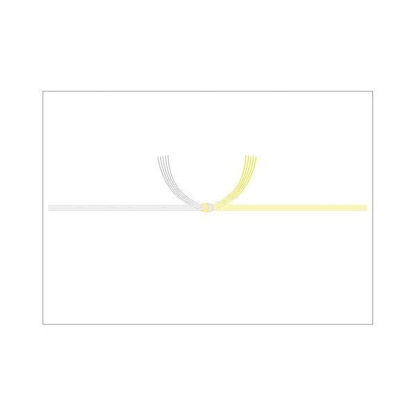 （まとめ） タカ印 のし紙 2‐240 A3判 黄水引京百枚[x10セット]