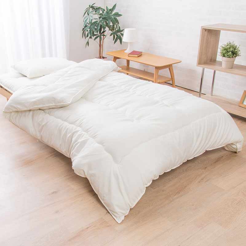 日本製 布団セット ダブル 4点セット 東洋紡フィルハーモニー 抗菌 防臭 防ダニふとんセット