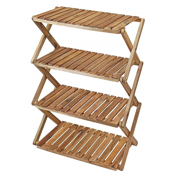 CSクラシックス 木製4段MOVEラック(600) UP-2580