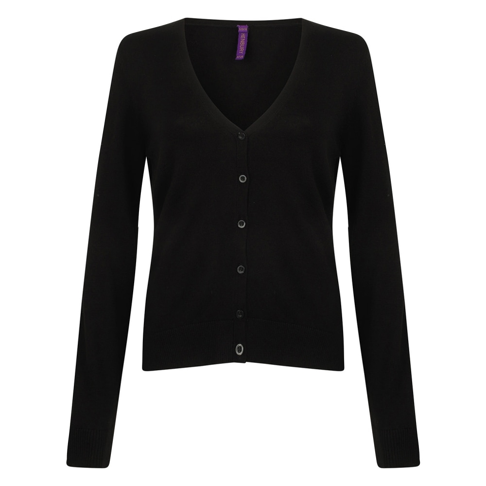 (英国より直送) Henbury レディース/レディースライトウェイト Vネックカーディガン