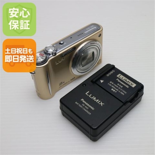 超美品 DMC-ZX3 ゴールド Panasonic LUMIX デジカメ 217