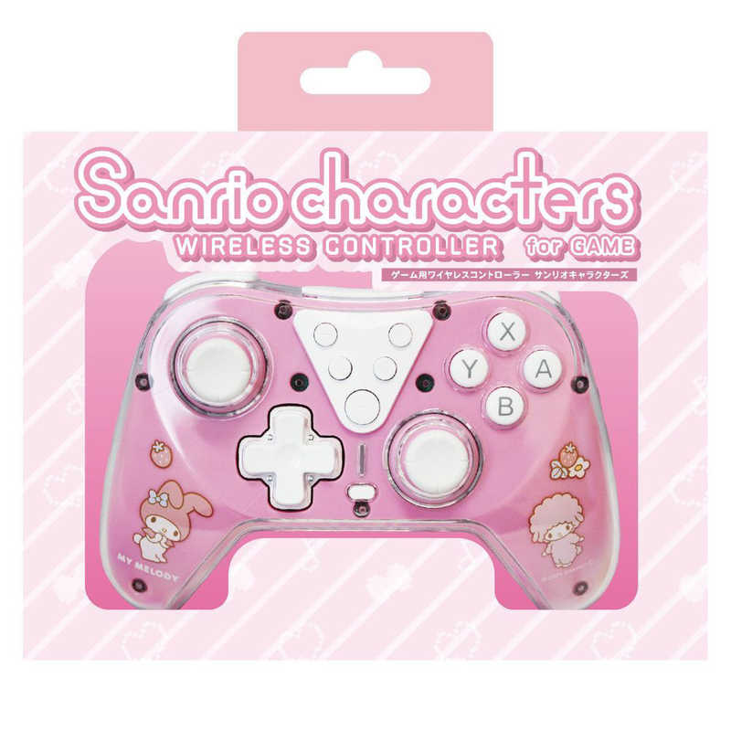 アローン　ゲーム用ワイヤレスコントローラー ＃Unipo サンリオキャラクターズマイメロディ ALLONE　ALG-NSWCUSMM