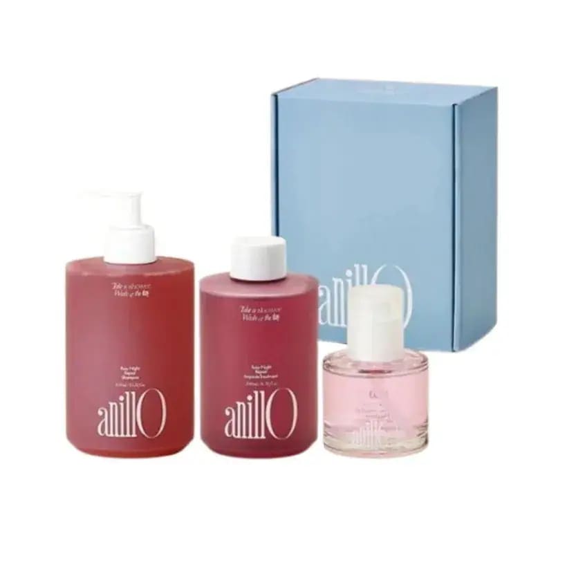 [25SS/New]ロジナイト リペア 3点セット(シャンプー450ml+アンプルトリートメント200ml+エッセンス50ml)
