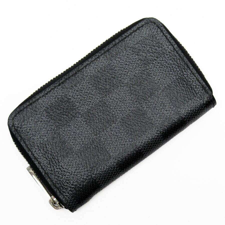 ルイ ヴィトン LOUIS VUITTON コインケース ダミエグラフィット ジッピーコインパース ダミエグラフィットキャンバス ブラック メンズ N63076 t18198a
