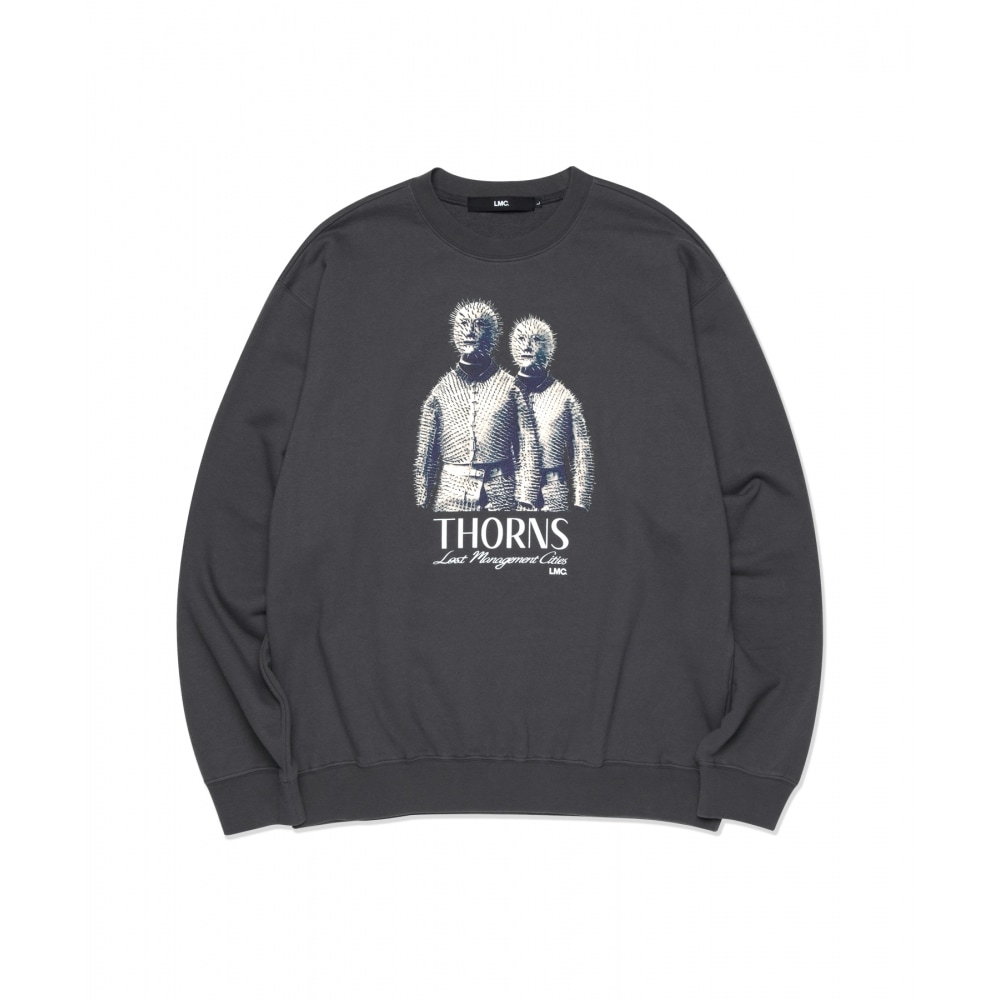 LMC LMC THORNS ARMOUR スウェットシャツ チャコール