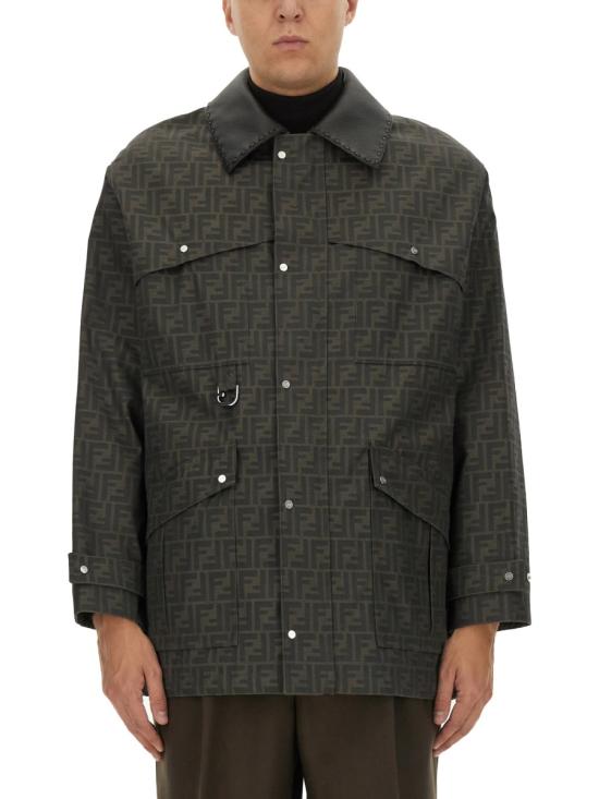 FENDI Men Jacket FW1329 ASCKF1440 BROWN