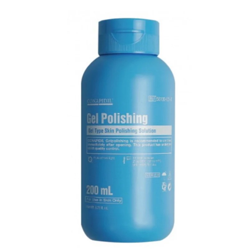 【正規品】 conapidil gel polishing ジェル研磨200mlジェルタイプの肌用クレンザー