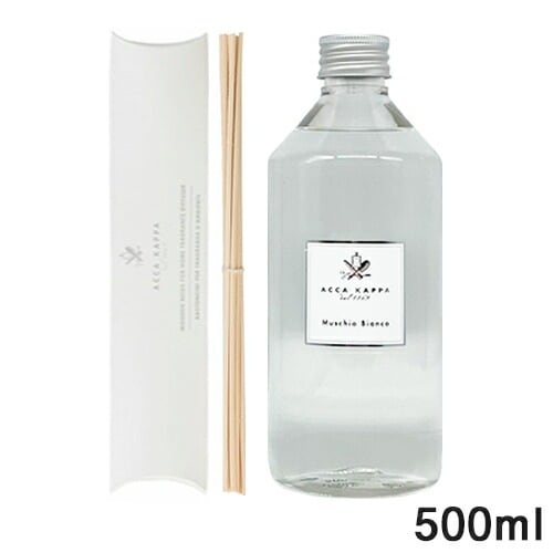 アッカカッパ ディフューザー レフィル 500ml ホワイトモス (スティック付き)[3181] 宅配無料
