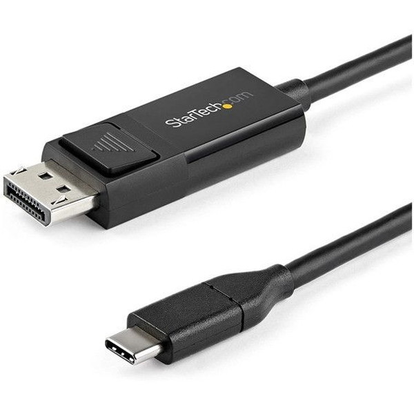 CDP2DP1MBD ブラック [USB-C-DisplayPort 1.2 変換ケーブル 1m 双方向対応]