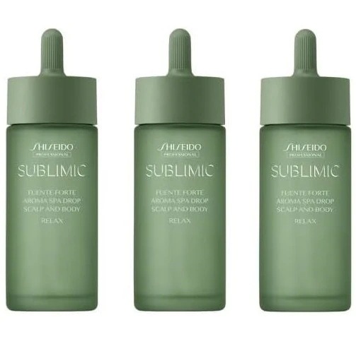 資生堂プロ サブリミック フェンテフォルテ アロマスパドロップ リラックス 48ml ×3セット