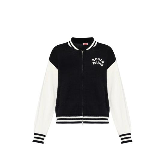 KENZO Men Sweatshirts FG65CA8053EC 99J BLACK WHITE