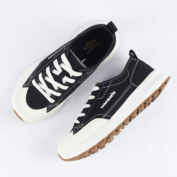 共用 TOBYED トビド キャンバス スニーカー ブラック UQ123CCU12