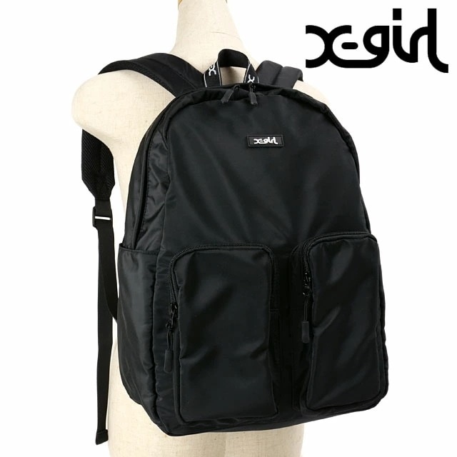 ロゴ ジャガードテープ バックパック [105251053009] メンズ・レディース 鞄 リュック デイパック 通勤 通学 BLACK 正規取扱店