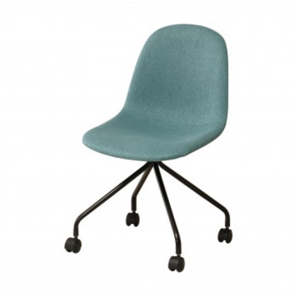 弘益(KOEKI) UTILITY リモット キャスターチェア ブルー RMTCC01BBL