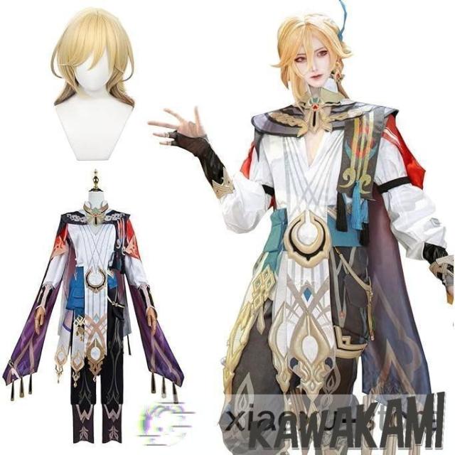 原神 コスプレ カーヴェ コスプレ 衣装 ウィッグ 靴 追加可