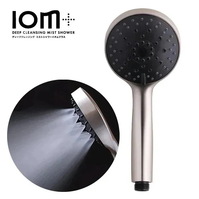 シャワーヘッド ディープクレンジングミストシャワー IOM+ イオムプラス CIMSH-X06N シルバー
