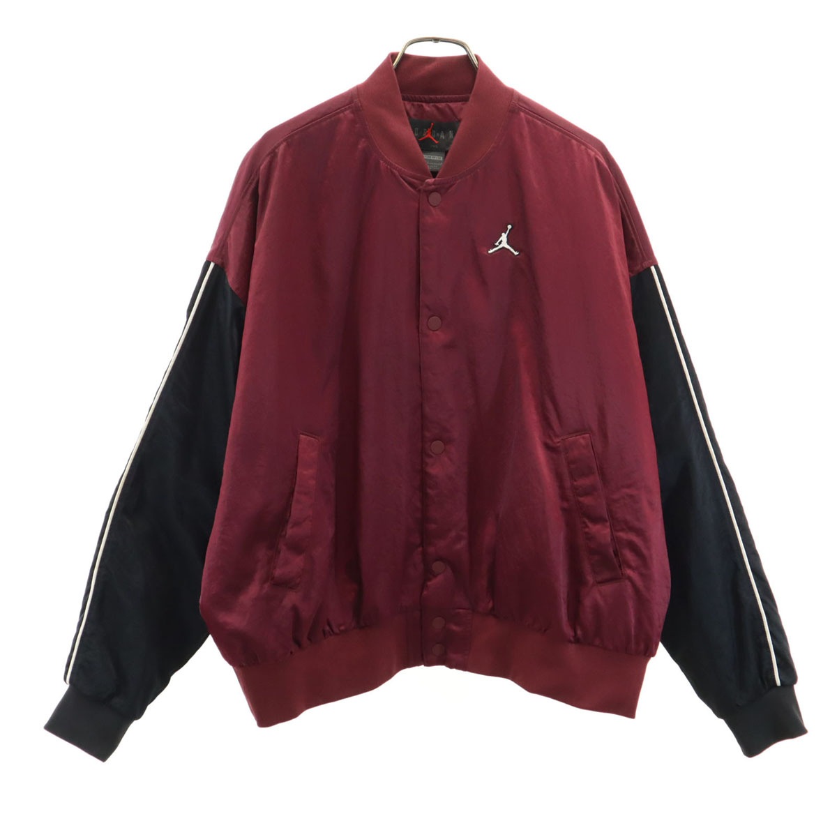 AIR JORDAN エアジョーダン 中綿ジャケット S ボルドー ブルゾン メンズ 古着