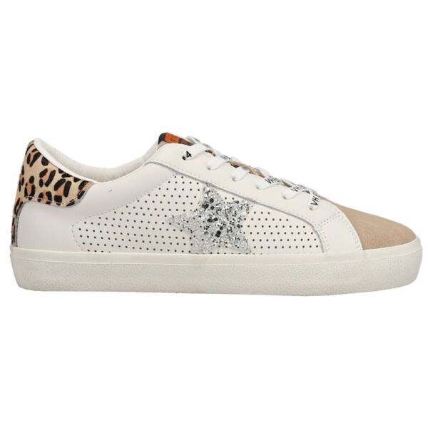 フィービィーVintage Havana Phoebe Leopard Slip On Womens Off White Sneakers Casual Shoes PH