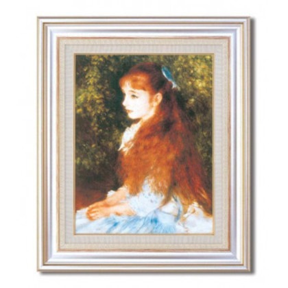 ルノワール名画額F6AS 1727340・可愛いイレーネ