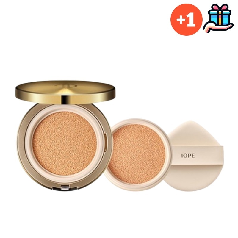 【韓国人気1+1】NEW スーパーバイタル クッションEX 本品16g+詰め替え16g 企画セット 密着 韓国コスメ 弾力 光彩 スキンケアカバー