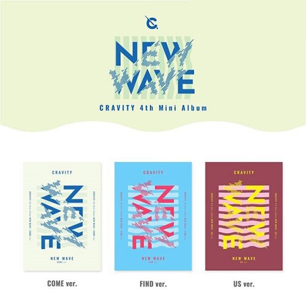 セット(3枚組) CRAVITY / NEW WAVE (4枚目のミニアルバム)