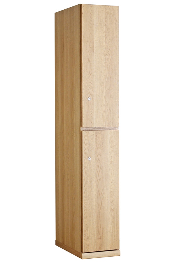 #木製ロッカー, #鍵付き, 2人用, 木目, 日本製, オフィス家具, スペアキー
