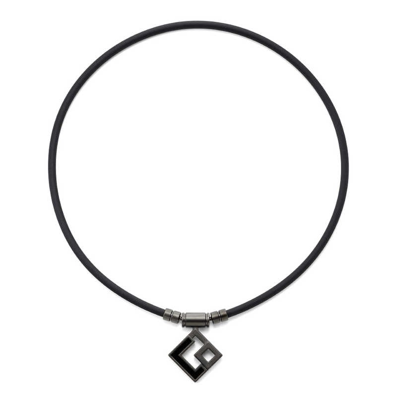 コラントッテ　TAO ネックレス AURA(Lサイズ) Colantotte マットブラック　ABARW53L