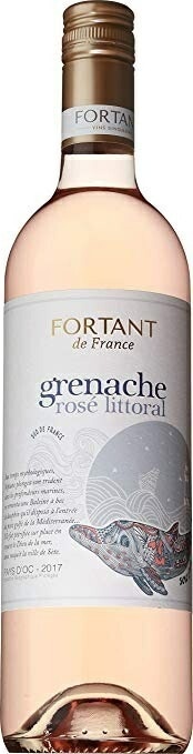 フォルタン リトラル グルナッシュロゼ 750ml12本[ロゼワイン/辛口/フランス] 【北海道沖縄県東北四国九州地方は必ず送料が掛かります】