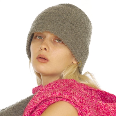 UNDERCONTROL正規品 KNIT BUCKET / MOHAIR BOUCLE バケットハット