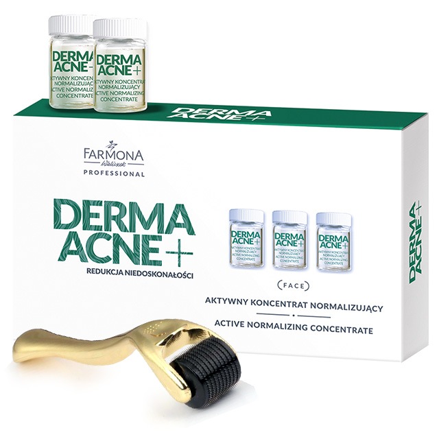 ダーマ アクネ アンプル 5ml x 5p + ダーマ ローラー1個/ 皮膚科病院用/ 毛穴収縮/ マント除去/ きれいな肌のキメ