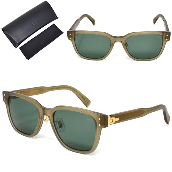 サングラス DU0045SA-004 サングラス アジアンフィット メンズ ブラウン クリア グリーン