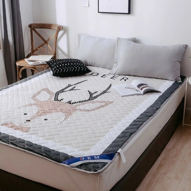 約180×200cm 敷パッド ベッドパッドダブル肌に優しい べたつかない 可愛い動物 寝具 やわらか 洗える 涼感 冷感 吸水速乾 防臭 吸汗 快適春夏秋冬 オールシーズン5318