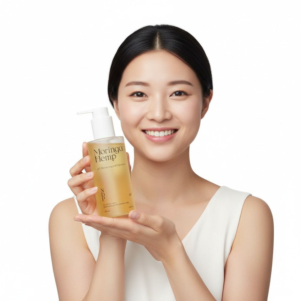 ナチュラルダーマプロジェクト モリンガヘンプ弱酸性ジェルクレンザー 200ml