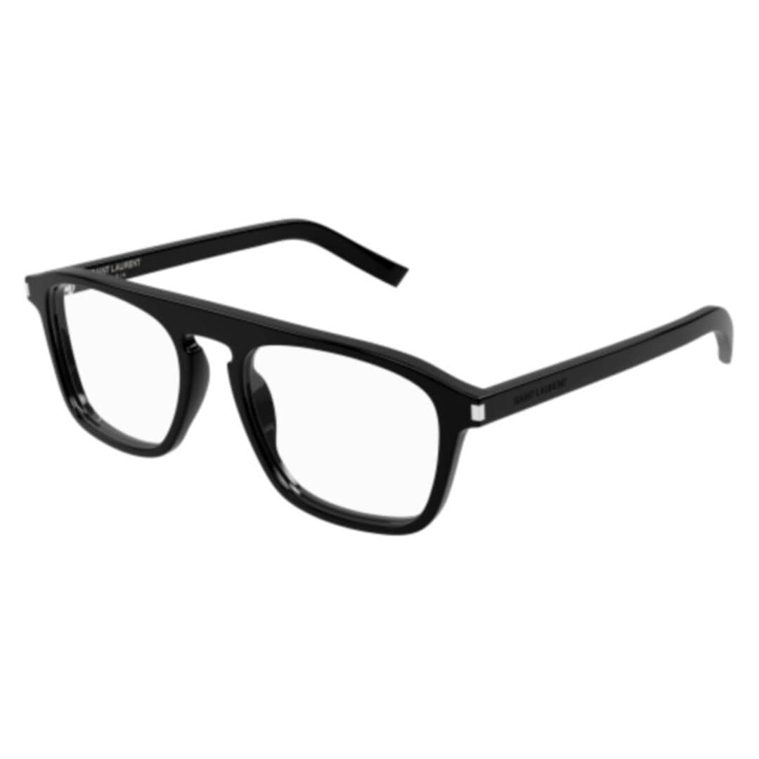 SL 157-010 BLACK-BLACK-TRANSPARENT 秋冬2024 サングラス・メガネ メンズ ia