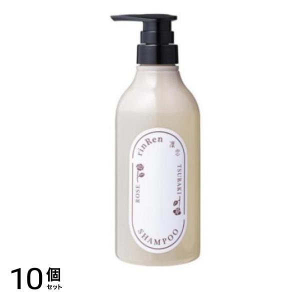 凜恋(リンレン) シャンプー ローズ&ツバキ 480mL (本体) 10個セット