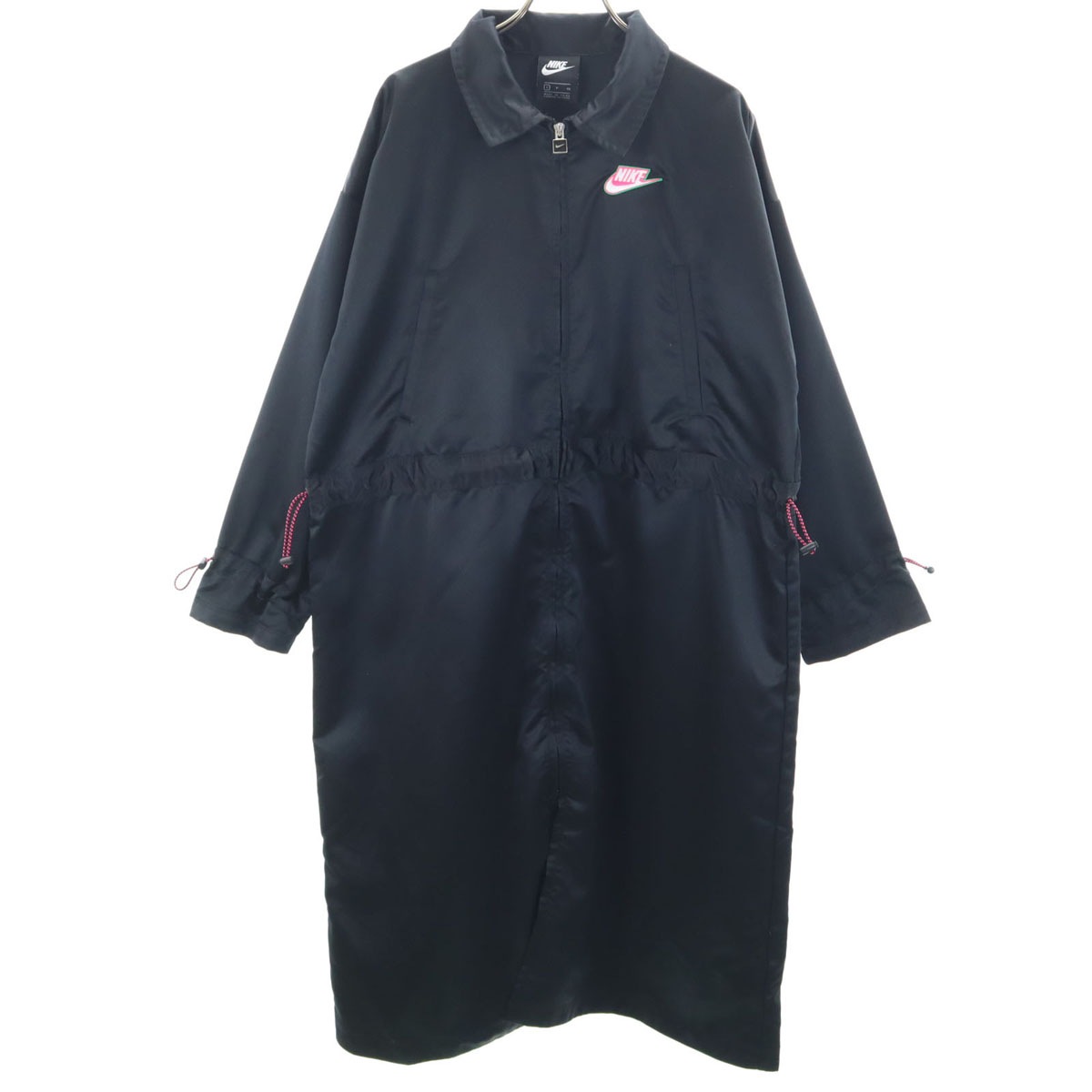 ロングコート S ブラック メンズ 古着