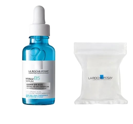ラロシュポゼヒアルB5セラム30ml×1個 ビ ガン化粧綿30pセット