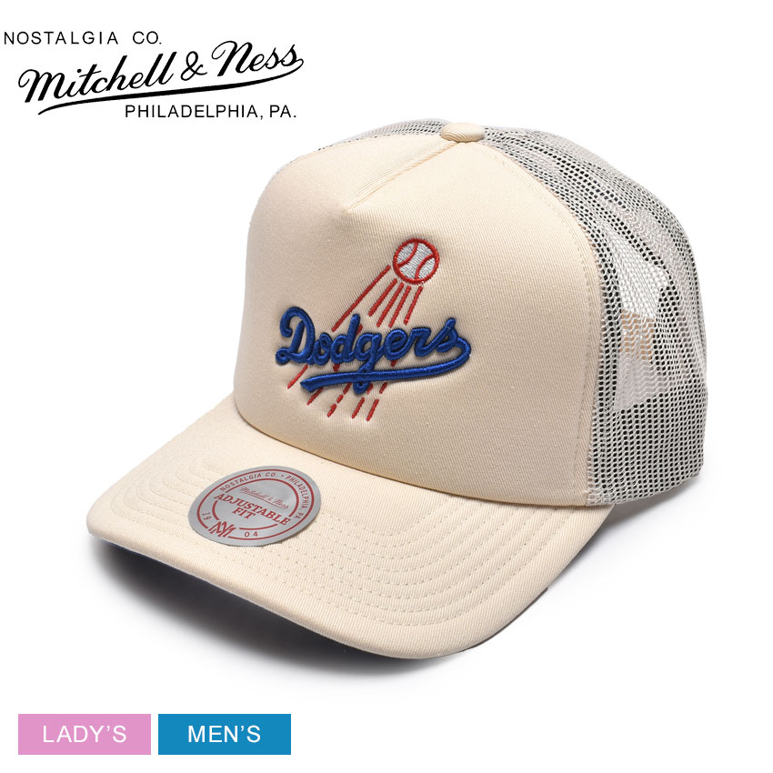 MLB EVERGREEN TRUCKER COOP DODGERS HHSS6490-LADYYPPPOFWH レディース メンズ キャップ 帽子 ロサンゼルス・ドジャース 野球 チーム ロゴ