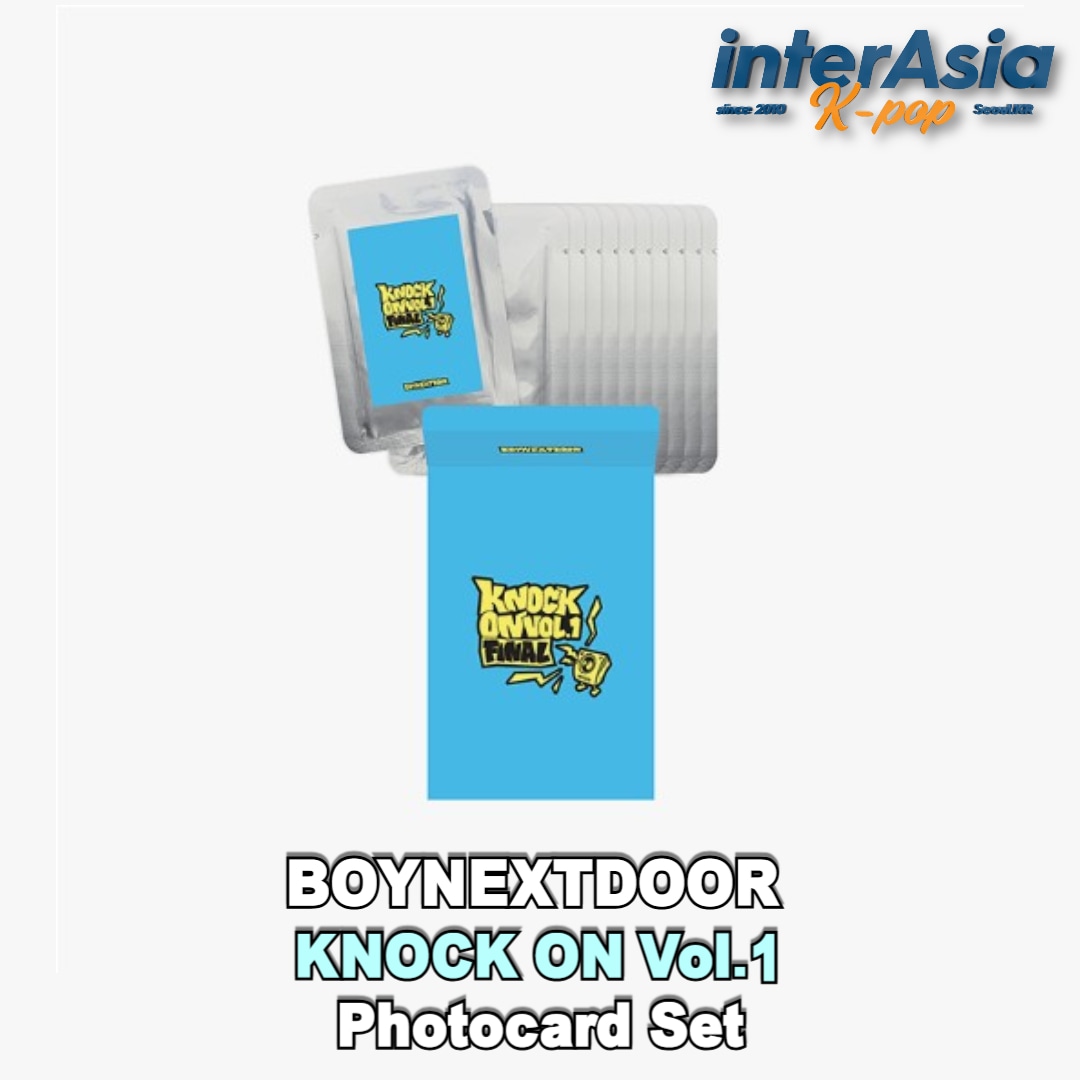BOYNEXTDOOR - 【KNOCK ON Vol.1】 Photocard Set BND TOUR FINAL OFFICIAL MD