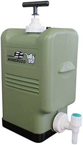 ポリタンク型非常用浄水器『コッくん飲めるゾウミニ』カラー：ミリタリーグリーン (スタンダード)