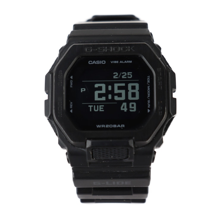 CASIO カシオ 腕時計 GBX-100NS-1JF G-SHOCK G-LIDE Gショック Gライド ステンレススチール 樹脂系 ブラック デジタル【本物保証】