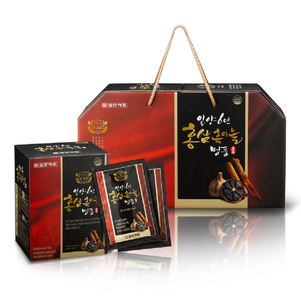 韓国-KMEAL-イルヤン薬品 6年紅参黒ニンニク名品セット