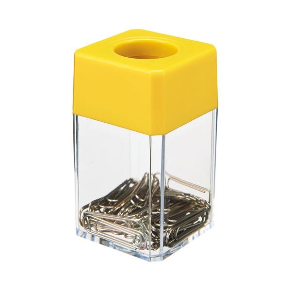 （まとめ） ゼムクリップホルダー イエロー TS-GB01-Y 1個 [x30セット]