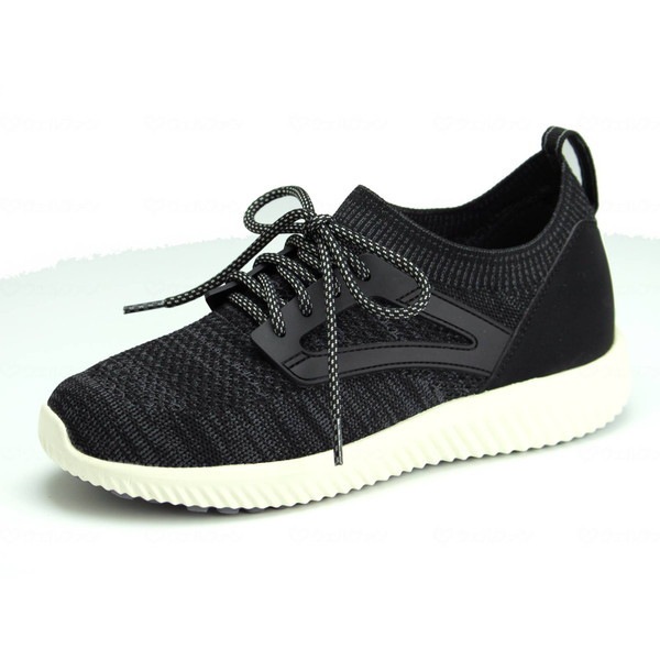 マリアンヌ SaiSai ストレッチニットスニーカー WG130 ブラック S メーカー直送