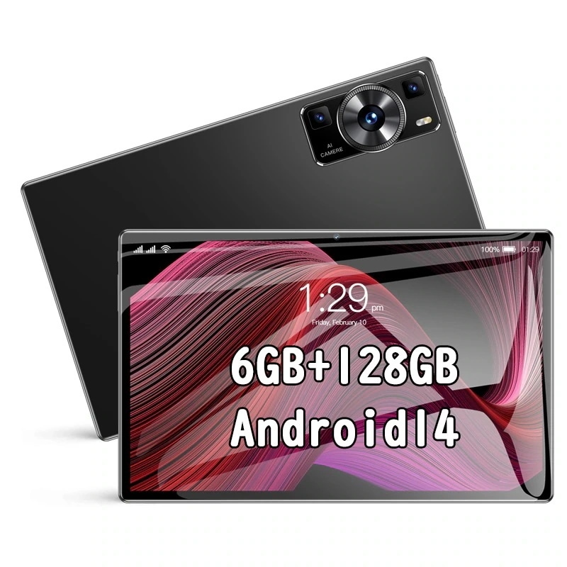 タブレットPC 本体 P60Pro Android14 10.1インチ Wi-Fi 6GB+128GB SIM 大画面 タブレット 軽量 おすすめ 在宅勤務 プレゼント