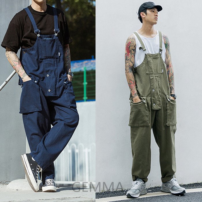 サロペット メンズ つなぎ サスペンダー メンズデニムパンツ オーバーオール ワークパンツ ジーンズ
