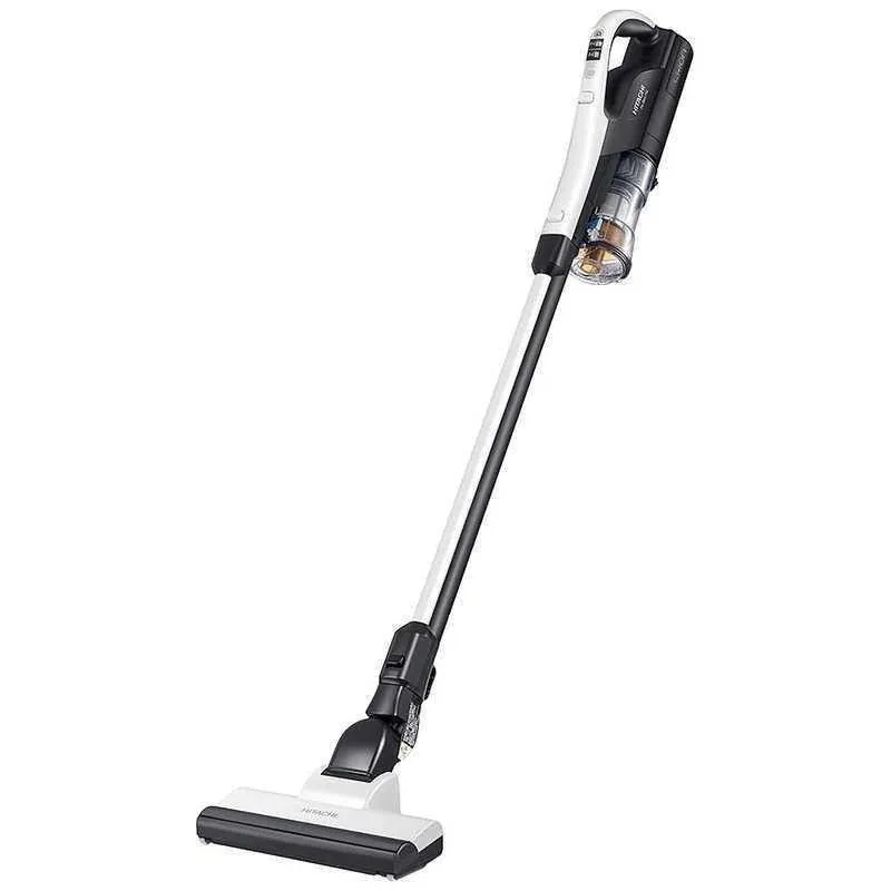 HITACHI 充電式掃除機 ラクかるスティック ホワイト PV-BKL11G-W [サイクロン式 /コードレス]