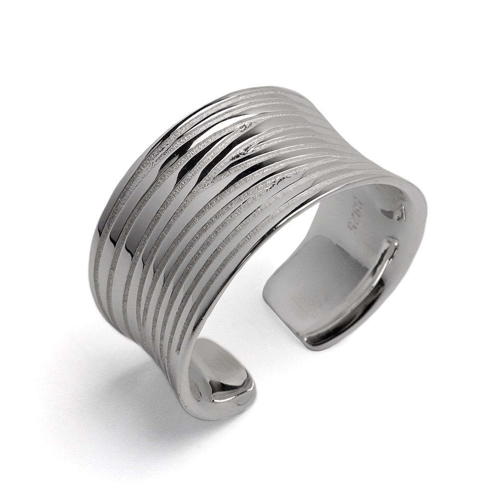 シルバー925 シンプルリング [cr608]