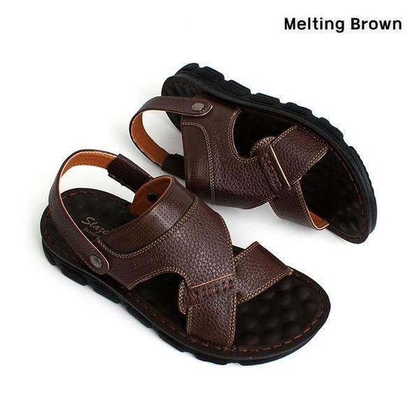 男性用デイリーサンダルスリッパ 2色